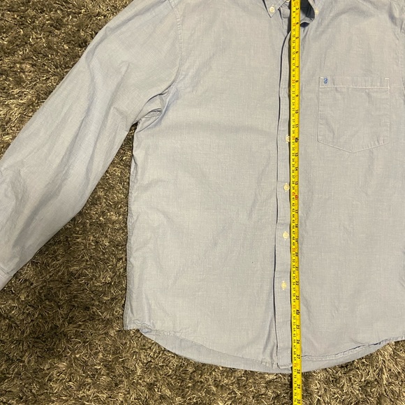 Blue Button Up - Picture 3 of 5